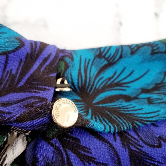 Vince Camuto, Ruffle Cuff Blouse, Floral, Large - Picture 7 of 8